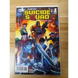 New Suicide Squad 1 The‎ New 52 DC Comics Comic Book Ryan Roberts Blond